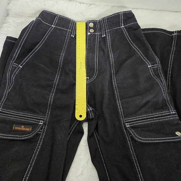 BDG / Urban Outfitters Women's Blaine High Waisted Skate Board Black Jeans Sz 26 - Picture 4 of 16